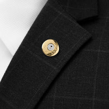 Load image into Gallery viewer, Bullet Silver Lapel Pin