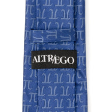 Load image into Gallery viewer, Pi Mathematics Symbol Blue Men's Tie