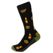 Load image into Gallery viewer, Beer Day Snacks Black Men's Socks