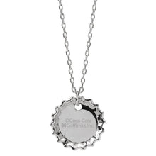 Load image into Gallery viewer, Diet Coke Bottle Cap Red Necklace