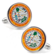Load image into Gallery viewer, Florida Seal Cufflinks