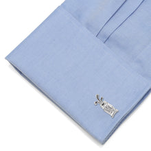 Load image into Gallery viewer, Plated Golf Bag Cufflinks
