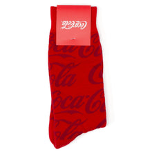 Load image into Gallery viewer, Coca-Cola Red Logo Dress Socks
