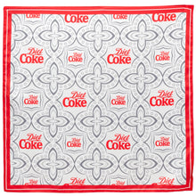 Load image into Gallery viewer, Diet Coke Satin Grey Scarf