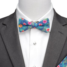 Load image into Gallery viewer, Tropical Multi Men's Bow Tie
