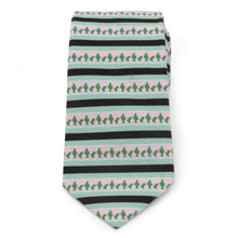 Load image into Gallery viewer, Texas Cactus Stripe Sage Men's Tie