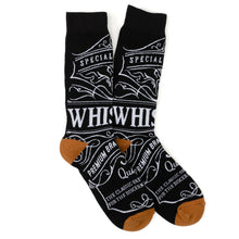 Load image into Gallery viewer, Whiskey Original Black Men's Socks