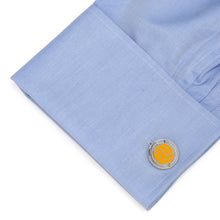 Load image into Gallery viewer, Water Polo Embossed Cufflinks