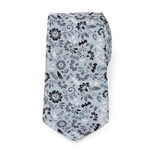Load image into Gallery viewer, DC Batman Patterned Floral Blue Men's Tie