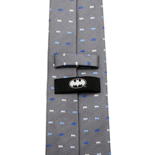 Load image into Gallery viewer, DC Batman Icon Gray Mens Tie