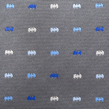 Load image into Gallery viewer, DC Batman Icon Gray Mens Tie