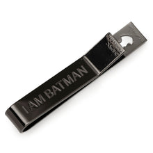 Load image into Gallery viewer, DC Batman I Am Batman Black Tie Bar