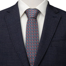 Load image into Gallery viewer, DC Superman Shield Motif Gray Men's Tie