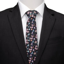 Load image into Gallery viewer, Disney Alice in Wonderland Cheshire Cat Black Men's Tie