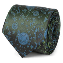 Load image into Gallery viewer, Disney Encanto Bruno Multi Black Men's Tie