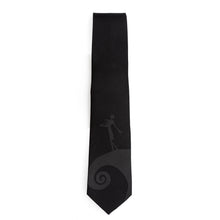 Load image into Gallery viewer, Disney The Nightmare Before Christmas Jack Skellington Black Men's Tie