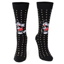Load image into Gallery viewer, Disney Mickey Mouse Dot Socks and Blue Lapel Pin Gift Set