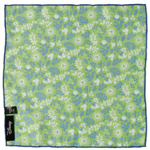 Load image into Gallery viewer, Disney Mickey Mouse Floral Green Pocket Square