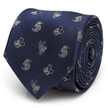 Load image into Gallery viewer, Disney Mickey and Friends Blue Men's Tie