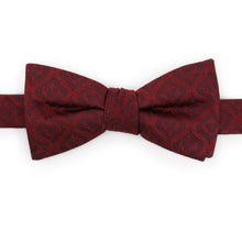 Load image into Gallery viewer, Disney Mickey Mouse Holiday Maroon Bow Tie