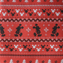Load image into Gallery viewer, Disney Mickey Mouse Fair Isle Red Men's Tie