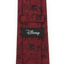 Load image into Gallery viewer, Disney Mickey Mouse Comic Red Men's Tie