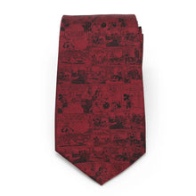 Load image into Gallery viewer, Disney Mickey Mouse Comic Red Men's Tie