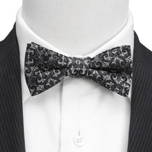 Load image into Gallery viewer, Disney Mickey Mouse Damask Pocket Square and Bow Tie Gift Set