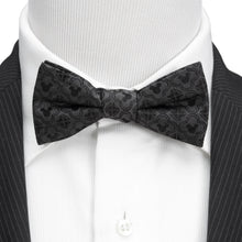 Load image into Gallery viewer, Disney Mickey Mouse Pattern Black Bow Tie