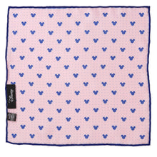 Load image into Gallery viewer, Disney Mickey Mouse Dot Pink Pocket Square