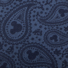Load image into Gallery viewer, Disney Mickey Mouse Navy Paisley Men's Tie