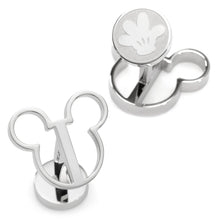 Load image into Gallery viewer, Disney Mickey Mouse Silhouette Cutout Cufflinks