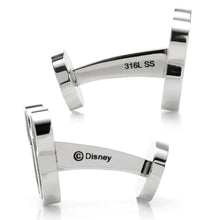 Load image into Gallery viewer, Disney Mickey Mouse Silhouette Cutout Cufflinks