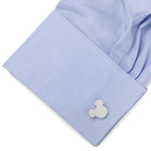 Load image into Gallery viewer, Disney Mickey Mouse Silhouette Stainless Steel Cufflinks