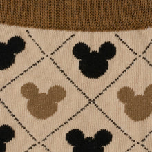 Load image into Gallery viewer, Disney Mickey Mouse Tan Sock & Mickey Lapel Pin Set