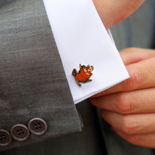Load image into Gallery viewer, Disney The Lion King Timon & Pumbaa Cufflinks