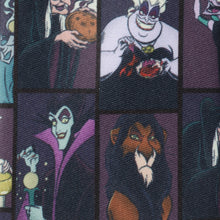Load image into Gallery viewer, Disney Villains Dark Pattern Men's Tie