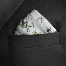 Load image into Gallery viewer, Disney Winnie the Pooh Map Pocket Square
