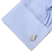 Load image into Gallery viewer, Game of Thrones Stark Direwolf Sigil Cufflinks