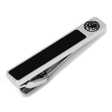 Load image into Gallery viewer, Game of Thrones Targaryen Onyx Tie Clip
