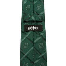 Load image into Gallery viewer, Harry Potter Slytherin Plaid Tie