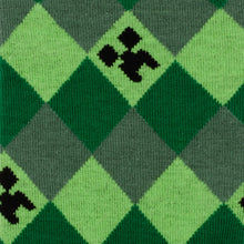 Load image into Gallery viewer, Minecraft Creeper Men's Sock Set ' 3 Pairs