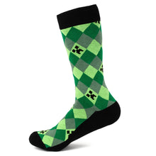 Load image into Gallery viewer, Minecraft Creeper Men's Sock Set ' 3 Pairs