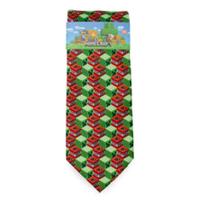 Load image into Gallery viewer, Minecraft Creeper TNT Isometric Green Men's Tie