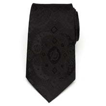 Load image into Gallery viewer, Marvel Avengers Paisley Icons Print Black Tie
