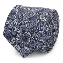 Load image into Gallery viewer, Marvel Avengers Paisley Icons Navy Men's Tie
