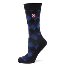 Load image into Gallery viewer, Marvel Captain America Argyle Blue Gift Set