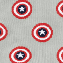 Load image into Gallery viewer, Marvel Captain America Gray Ankle Gift Set