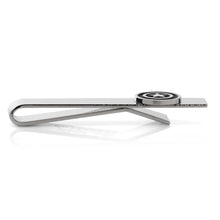 Load image into Gallery viewer, Marvel Captain America Silver Hidden Message Tie Bar