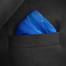Load image into Gallery viewer, Marvel Captain America Shield Blueprint Pocket Square